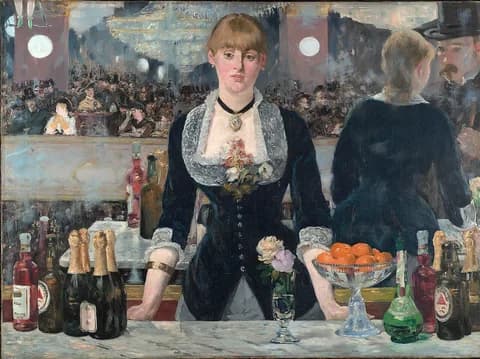 A Bar at the Folies-Bergère by Édouard Manet
